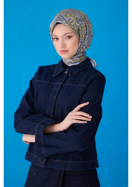 Saf Ipek Eşarp 4101D02( Sura Ipek) -0235