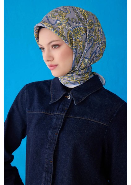 Saf Ipek Eşarp 4101D02( Sura Ipek) -0235