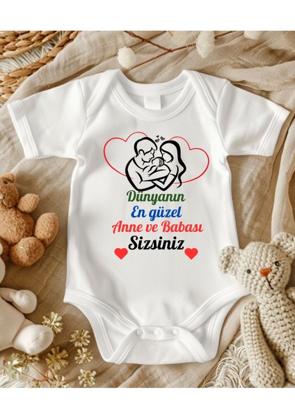 Isimli Zıbın Hediyelik Anne Baba Yazılı Zıbın