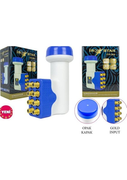 IRON SEKİZLİ OCTO LNB IRN-810