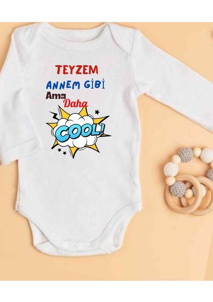 Isimli Zıbın Hediyelik Anne Baba Yazılı Zıbın