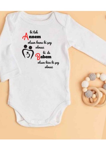 Isimli Zıbın Hediyelik Anne Baba Yazılı Zıbın