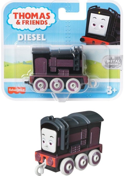 HFX89 Thomas ve Friends - Küçük Tekli Tren (Sür-Bırak) 1 Adet Stokta Olan Gönderilir