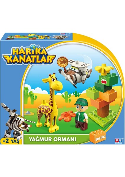15 Parça Blok Bello'nun Yağmur Ormanı
