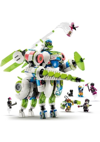 71485 Dreamzzz Mateo ve Şövalye Z-Blob Savaş Robotu 1333 Parça +10 Yaş
