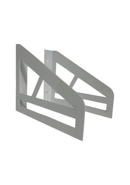 24,5 x 20 cm 2 Adet Dekoratif Raf Ayağı (4 Adet Dubel/4 Adet Vida)