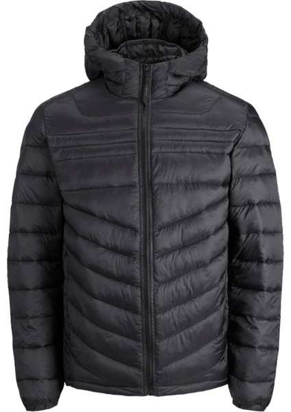 Jjehero Puffer Hood Ps Sn Erkek Siyah Mont - 12214531