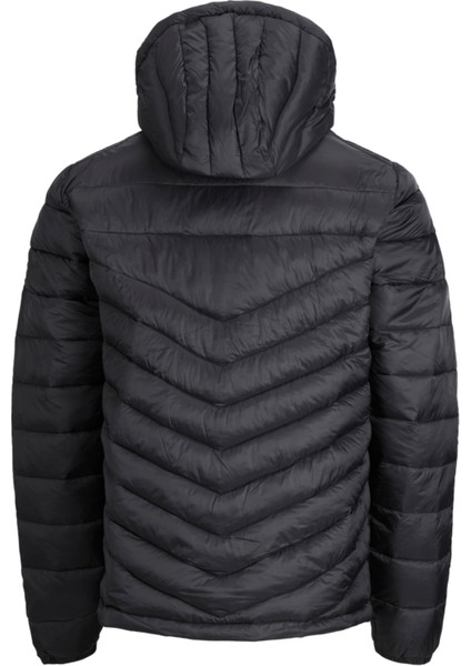 Jjehero Puffer Hood Ps Sn Erkek Siyah Mont - 12214531 fırsatları