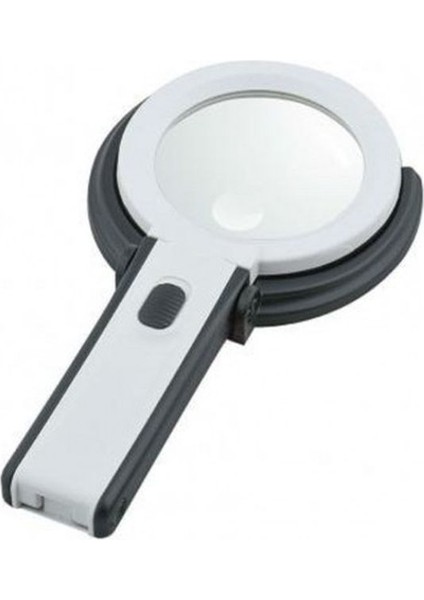 2X5X120MM 10 Ledli Masaüstü Büyüteç
