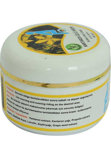 Kantaron Özlü Krem Hemorodin St.jhons Wort Cream 100 ml
