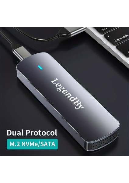 Nvme M.2 SSD Disk Kutusu | USB 3.1 Type-C 10GBPS
