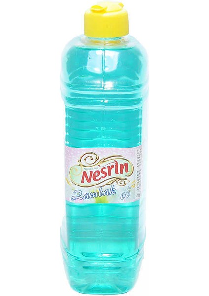 Zambak Kolonyası Yeşil 60 Derece Pet Şişe 900 ml