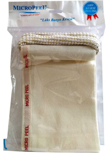 Ipek Sırt Kesesi Beyaz 12X70