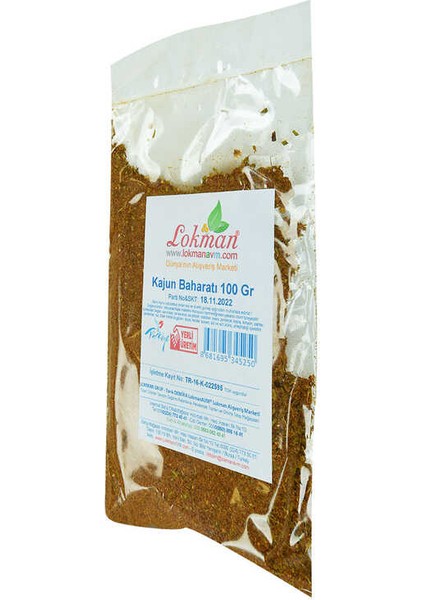 Kajun Baharatı 100 gr Paket