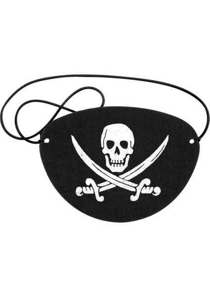 Vinlederi Korsan Göz Bandı Göz Maskesi Lastikli