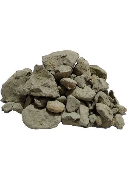 Parça Kalıp Yeşil Kil 500 gr Yenilebilir Saf Doğal Kil Paket