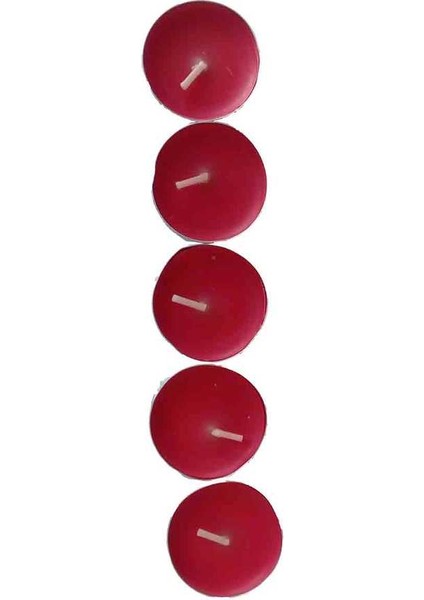 Tea Lights Kırmızı Mum 5 Li 1 Paket modelleri