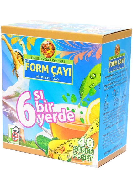 Altısı Bir Yerde Form Çayı 40 Süzen Poşet indirimleri
