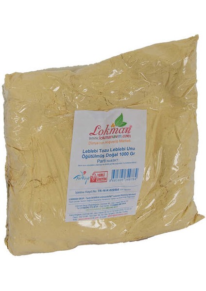 Leblebi Tozu Leblebi Unu Öğütülmüş Doğal 1000 gr Paket fiyatları