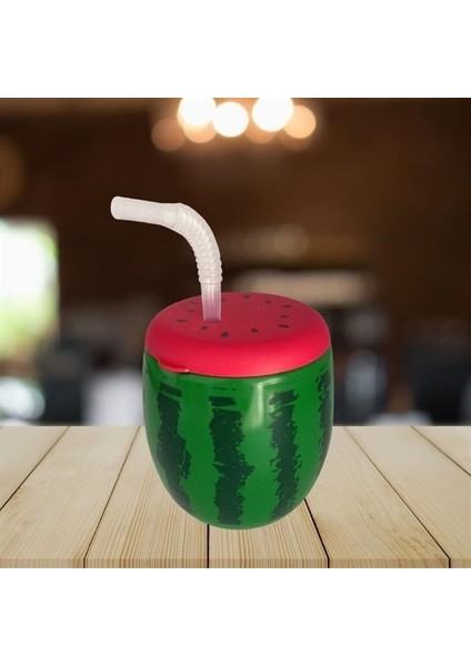 Karpuz Model Kendiliğinden Pipetli 900 ml Suluk, Matara indirimleri