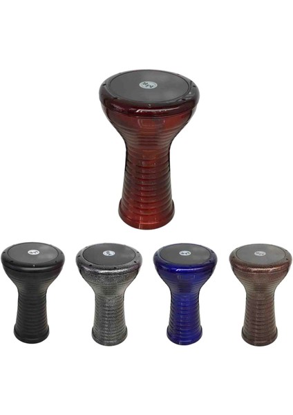 Döküm Darbuka Desenli Bordo Dddwrd
