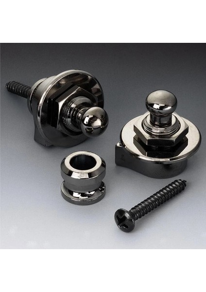 Gitar Aksesuar Schaller Askı Pimi Takım Ruthenium SC-14010601