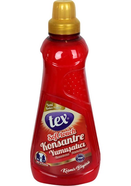 Soft Touch Konsantre Yumuşatıcı Kaşmir Büyüsü Kalıcı Parfüm 60 Yıkama 1500 ml