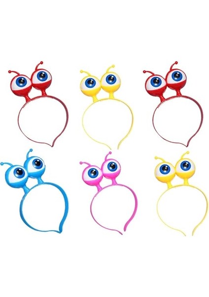 Rengarenk 3 Farklı Fonksiyonda Yanan LED Işıklı Uzaylı Göz 1 Adet 18X12 cm fırsatları