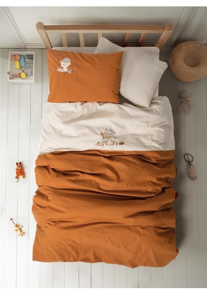 Cuddly Bebek Nevresim Takımı Clever Bej