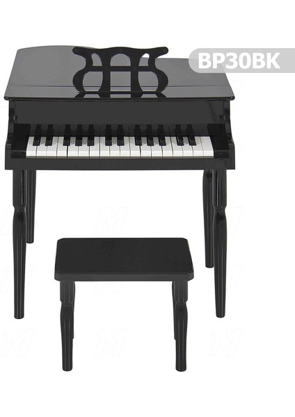 Çocuk Için Ahşap Piyano BP30BK modelleri