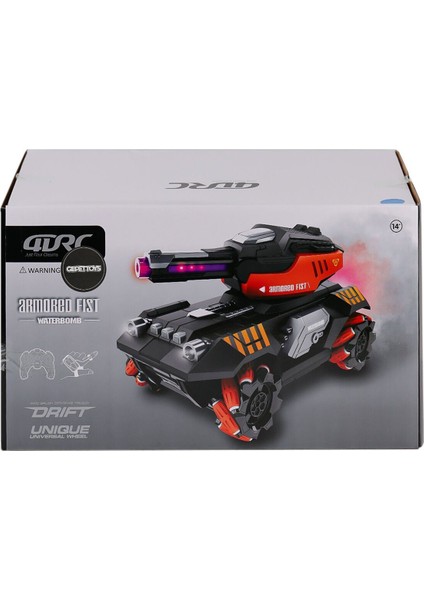 4D-Y11 Kumandalı Sesli Işıklı Drift Tank