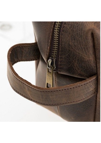 Deri Bakım ve Seyahat Çantası, M Beden, G6 Kahverengi fiyatları