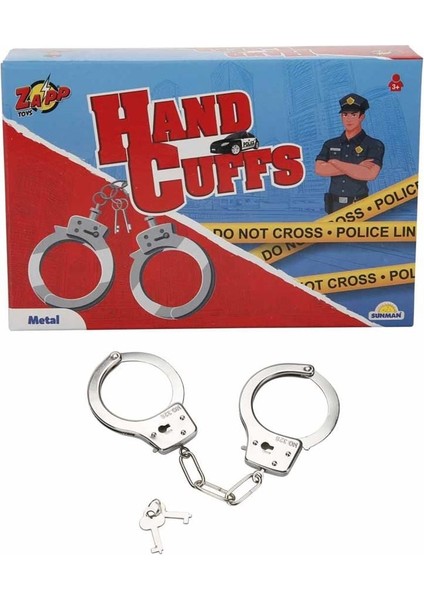 S00003784 Zapp Polis Kelepçe Mtl.kutu -Sun modelleri