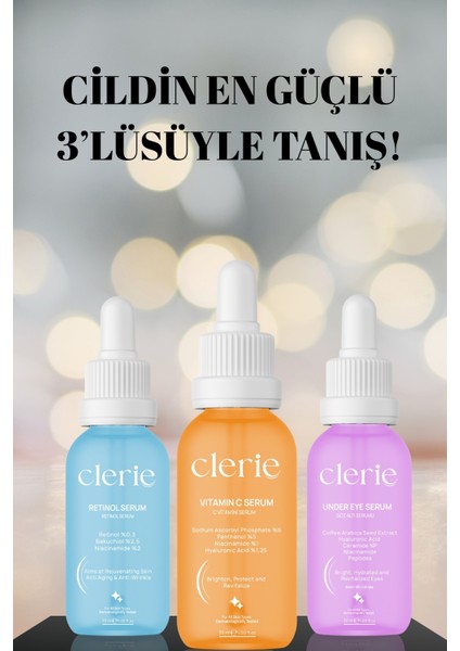 Avantajlı 3'lü Serum Seti