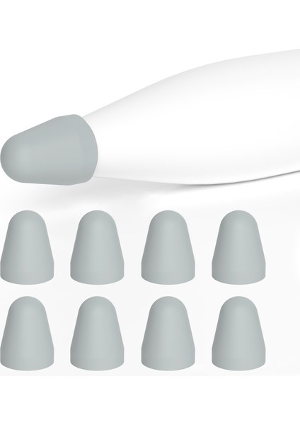 8 Adet/takım Stylus Kalem Ucu Kılıfı Xiaomi Akıllı Kalem (Gen 2) Için, Tpu Kalem Ucu Kılıfı-Gri (Yurt Dışından)