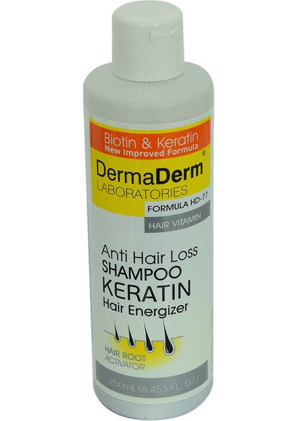 Keratin Biotin ve Vitaminli Şampuan 250 ml modelleri