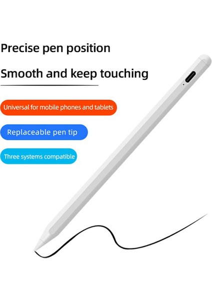 KD503 Evrensel Kapasitif Dokunmatik Ekran Kalemi Şarj Edilebilir Kalem Akıllı Telefonlar ve Tabletler Için (Yurt Dışından) fiyatları