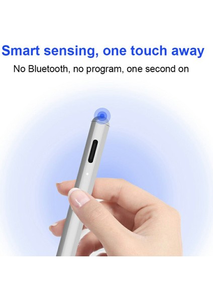 KD503 Evrensel Kapasitif Dokunmatik Ekran Kalemi Şarj Edilebilir Kalem Akıllı Telefonlar ve Tabletler Için (Yurt Dışından) indirimleri