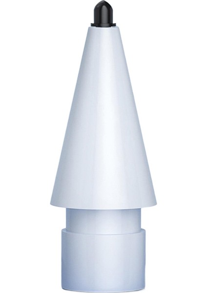 Apple Pencil (2. Nesil)/(1. Nesil) Hb Şeffaf Kalem Ucu-Ince Uç+Beyaz Için Şeffaf Yedek Uç (Yurt Dışından)