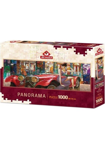 4647 Art Puzzle Akşama Davet 1000 Parça Panorama Puzzle