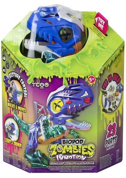 Sıl 88094 Silverlit Biopod Zombies Inmotion Hareketli Dinazor Robot