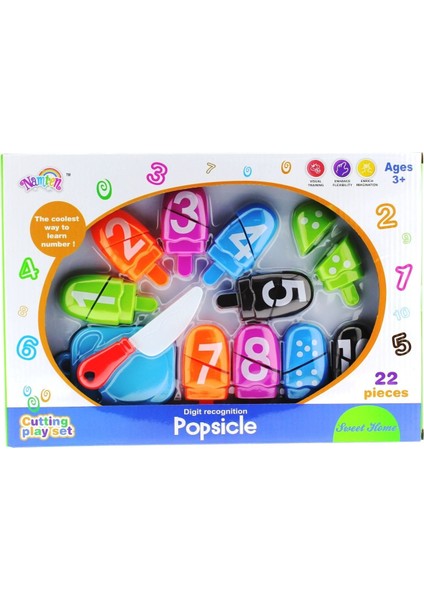 Eğitici Kesilebilir Dondurma Seti modelleri