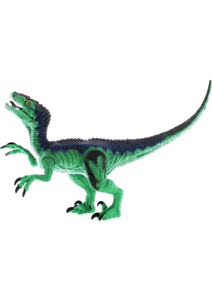 Sesli ve Işıklı Dinozor Raptor 30 cm modelleri