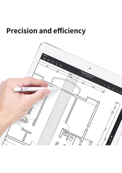 Wıwu P339 Kalem Basınç Algılama Kapasitif Kalem Şarj Edilebilir Dijital Şık Kalem Kalem Ios ve Android Cihazlar Için Dokunmatik Ekran (Yurt Dışından)
