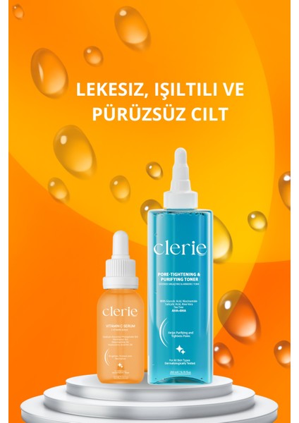 Aydınlatıcı Tonik ve Serum Seti