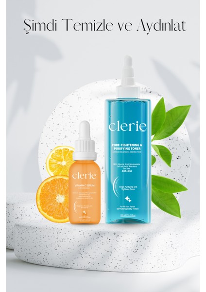 Aydınlatıcı Tonik ve Serum Seti