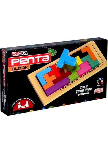 Penta Blook Ahşap Akıl Zeka Eğitici Oyuncak