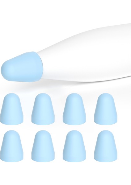 8 Adet/takım Stylus Kalem Ucu Kılıfı Xiaomi Akıllı Kalem (Gen 2) Için, Tpu Kalem Ucu Kılıfı-Mavi (Yurt Dışından)