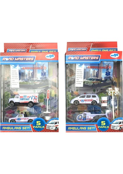Pickup Lı Ambulans Seti JP9102
