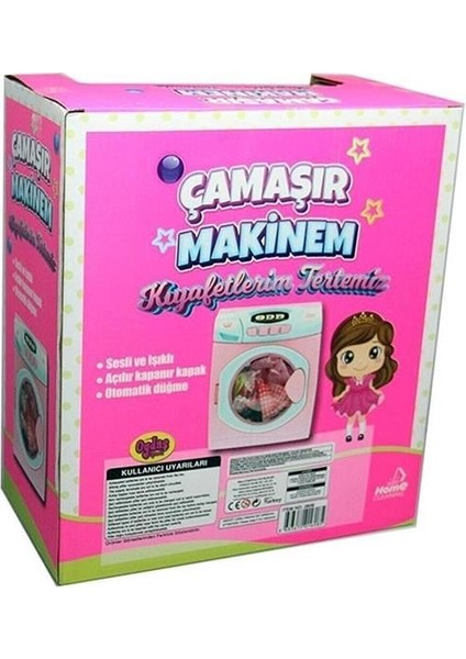 Pilli Büyük Boy Çamaşır Makinesi Oyuncak modelleri